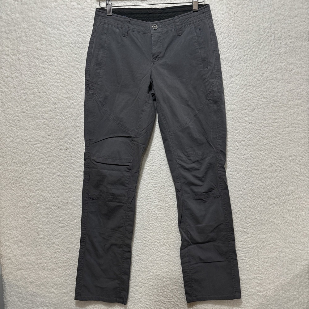Kuhl Legendary Pants Women's Size‎ 4 Reg Gray Cargo Hiking Outdoor